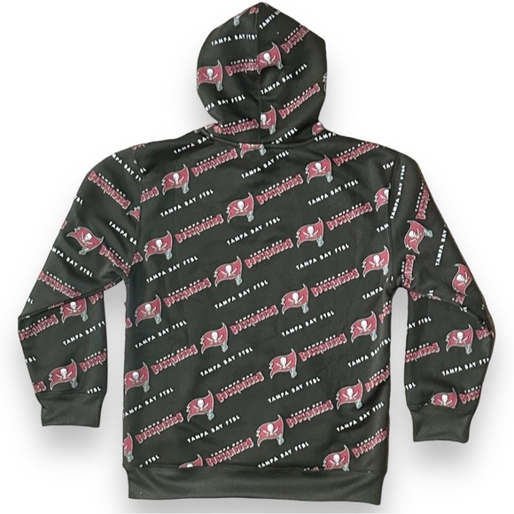 Big Boys NFL Buccaneers Hoodie! NWT! - Picture 4 of 5